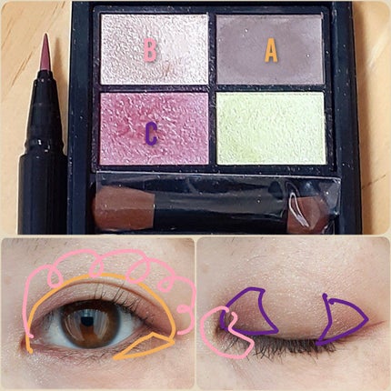 ミネラルクラッシィシャドー/エトヴォス/アイシャドウパレットを使ったクチコミ(3枚目)