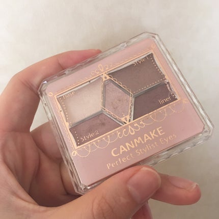 パーフェクトスタイリストアイズ/キャンメイク/アイシャドウパレットを使ったクチコミ(1枚目)