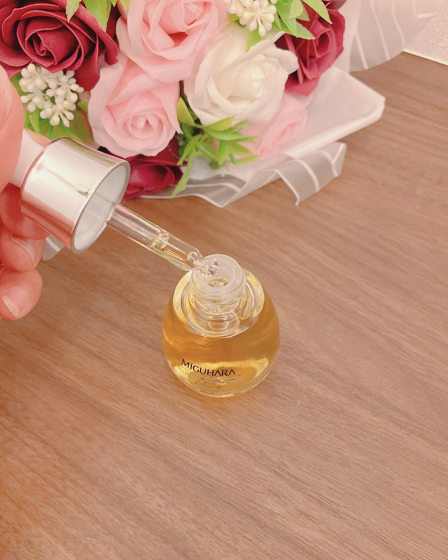 Ultra Whitening Perfect Ampoule/MIGUHARA/美容液を使ったクチコミ(3枚目)