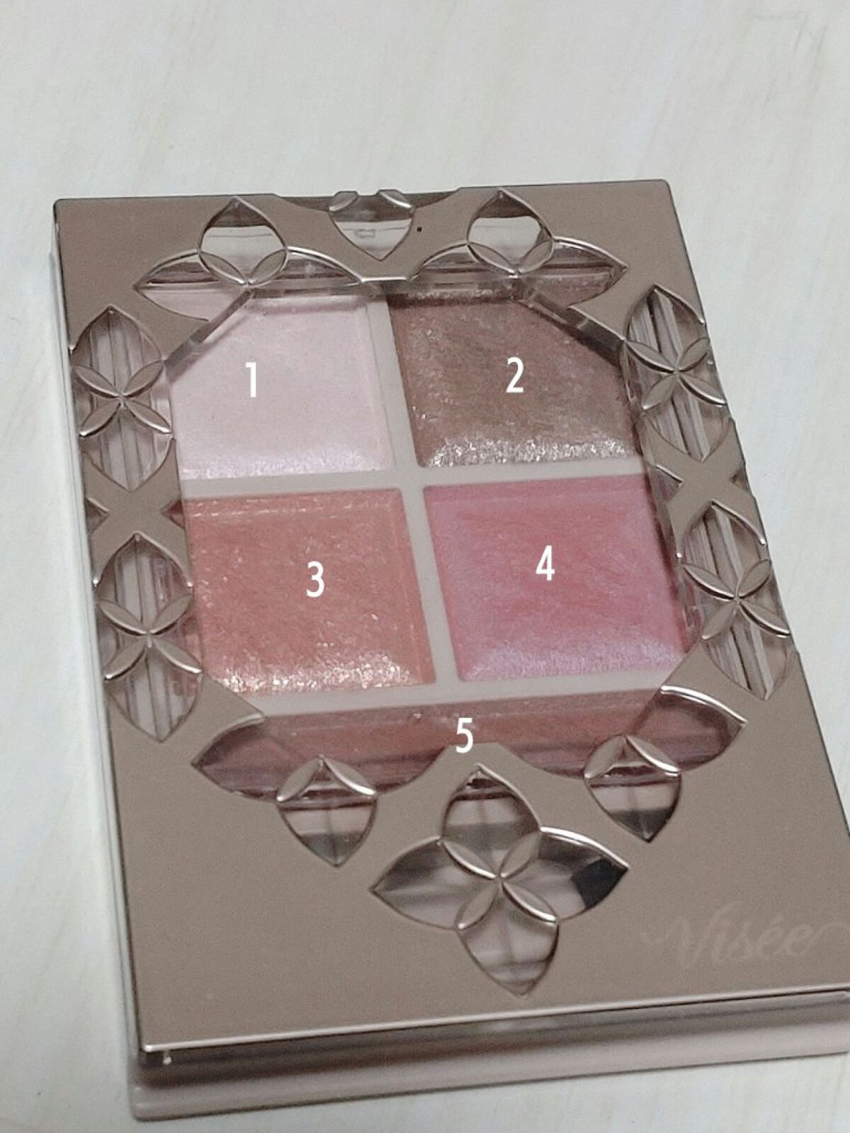 パノラマデザイン アイパレット/Visée/アイシャドウパレットを使ったクチコミ（1枚目）