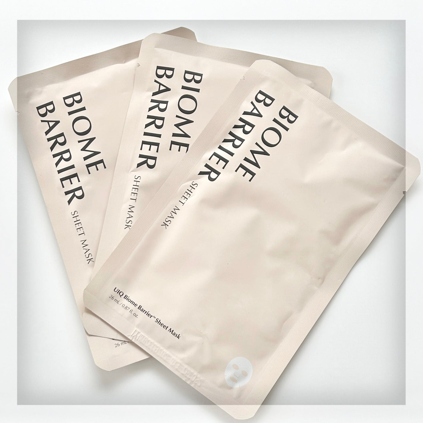 バイオームバリアシートマスク/UIQ/シートマスク・パックを使ったクチコミ(1枚目)