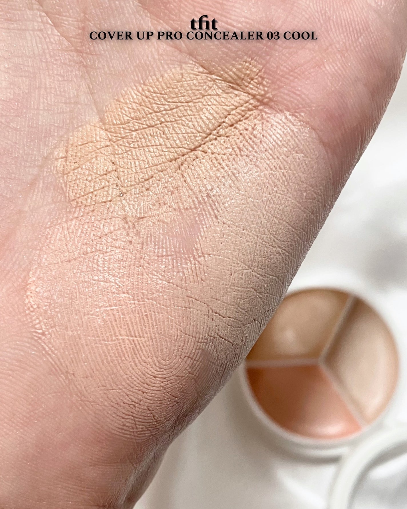 カバーアッププロコンシーラー/TFIT/パレットコンシーラーを使ったクチコミ(4枚目)