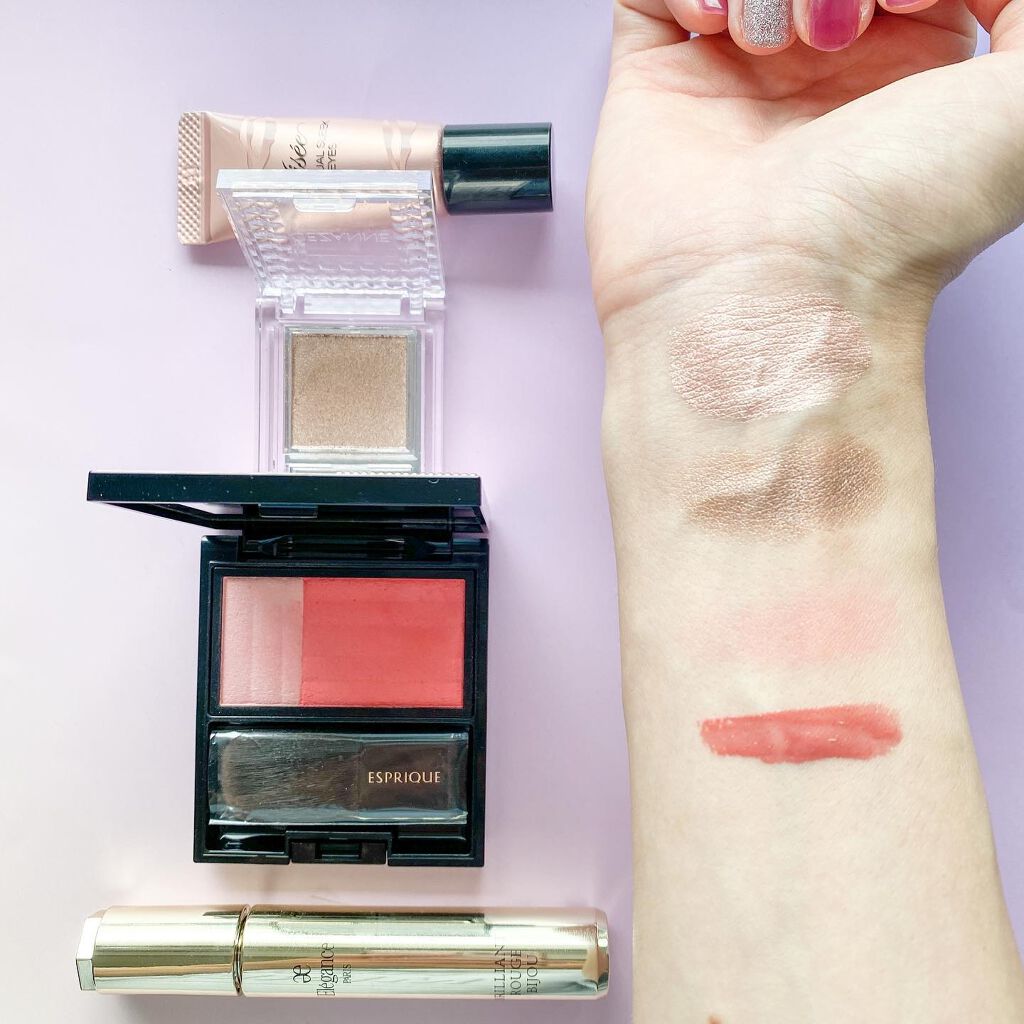 ピュアリーベール チーク/ESPRIQUE/パウダーチークを使ったクチコミ(4枚目)