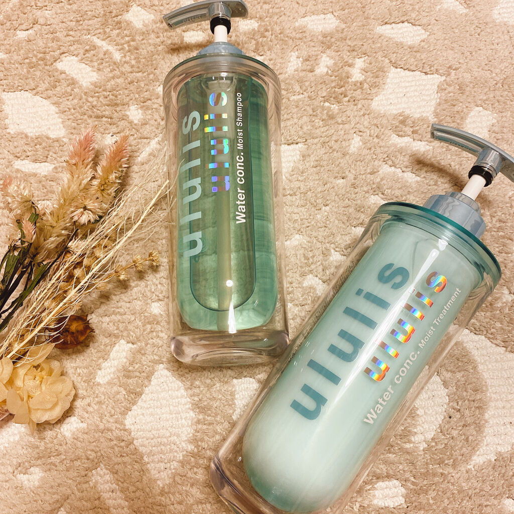 ウォーターコンク モイストシャンプー/ヘアトリートメント/ululis/市販シャンプーを使ったクチコミ（1枚目）