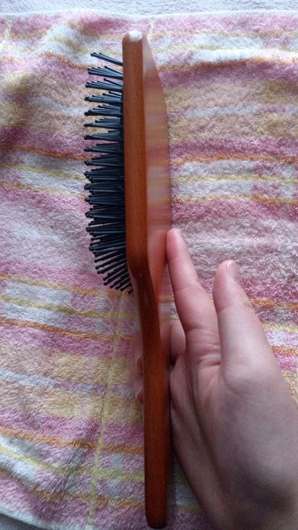 ふかふかクッションのパドルブラシ/マペペ/ヘアブラシを使ったクチコミ(7枚目)