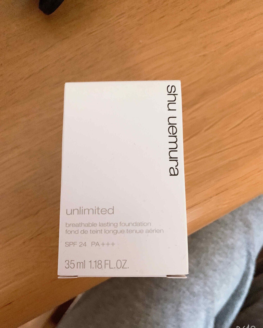 (旧)アンリミテッド ラスティング フルイド/shu uemura/リキッドファンデーションを使ったクチコミ(1枚目)