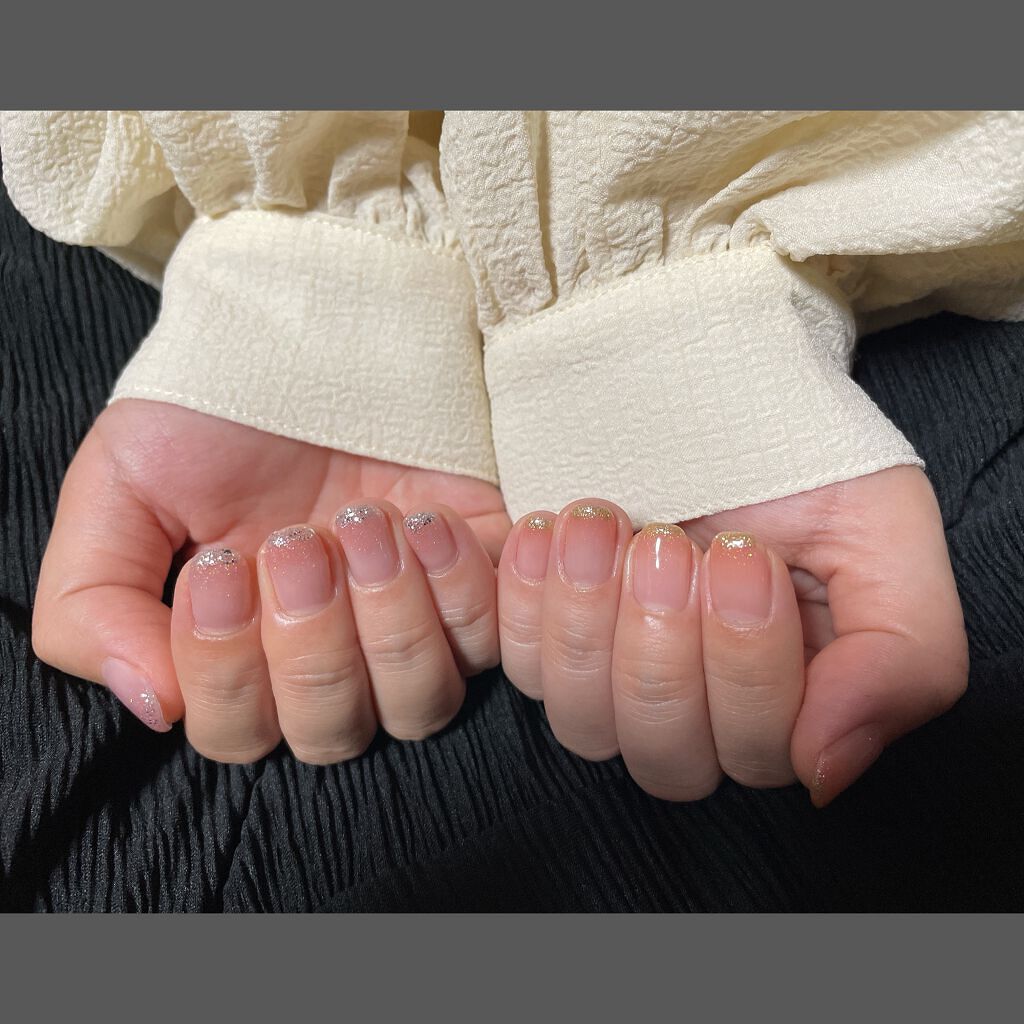 ジェルネイル(ライト対応)/セリア/ジェルネイルを使ったクチコミ(5枚目)