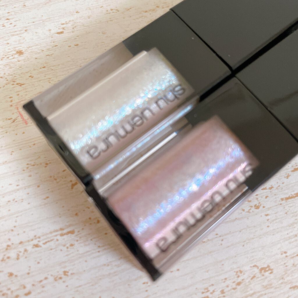 アイ フォイル アイス ダスト(限定色)/shu uemura/リキッドアイシャドウを使ったクチコミ（3枚目）