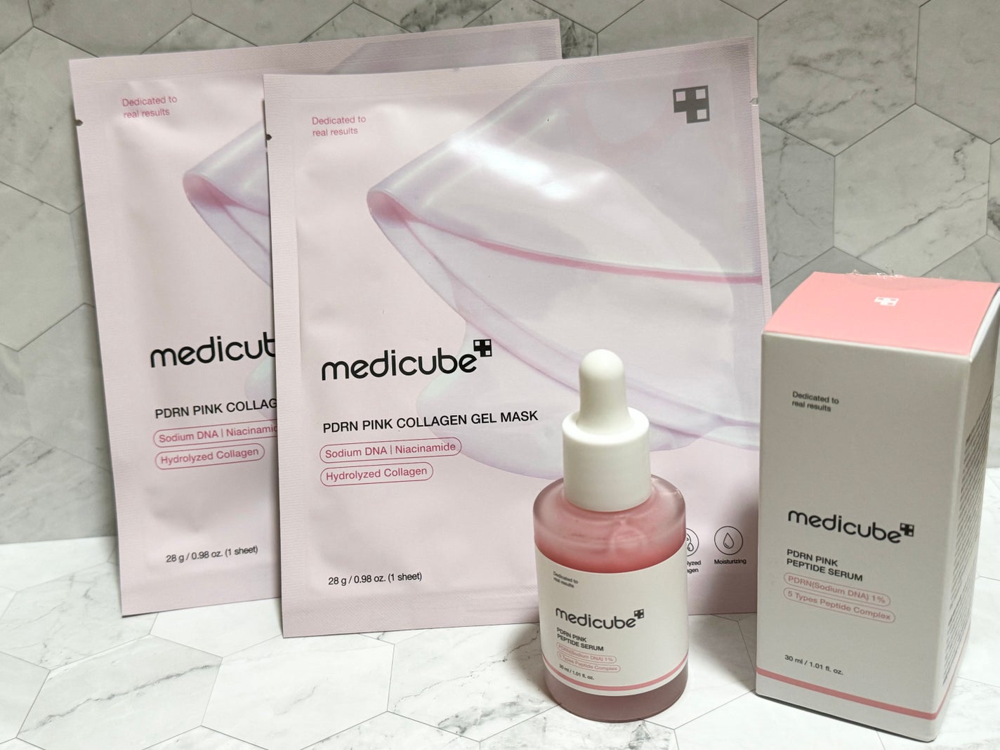 PDRNピンクコラーゲンゲルマスク/MEDICUBE/シートマスク・パックを使ったクチコミ(1枚目)