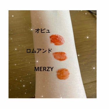 オーロラ デュイ ティント/MERZY/口紅を使ったクチコミ（4枚目）