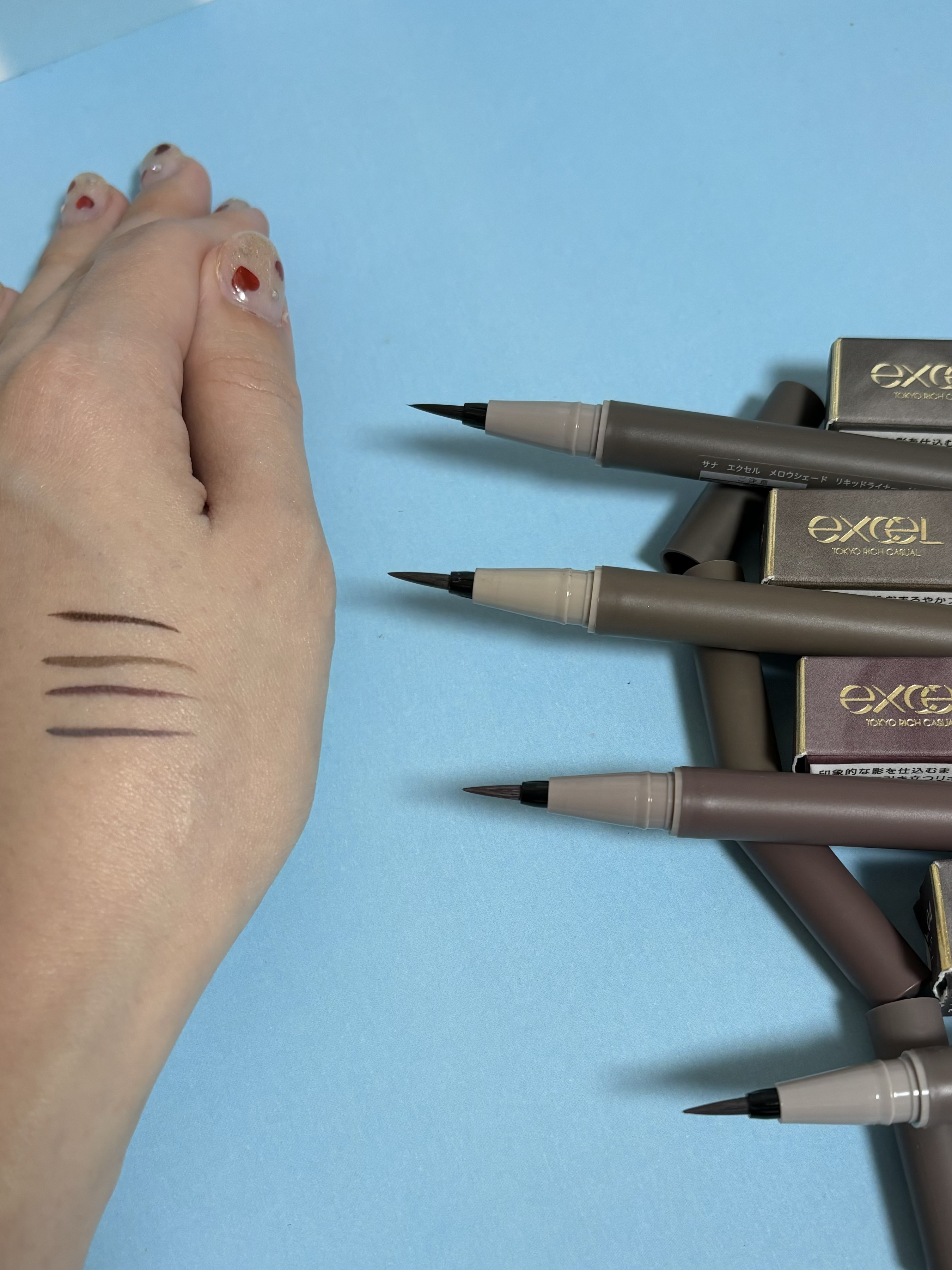 メロウシェード リキッドライナー/excel/リキッドアイライナーを使ったクチコミ（1枚目）