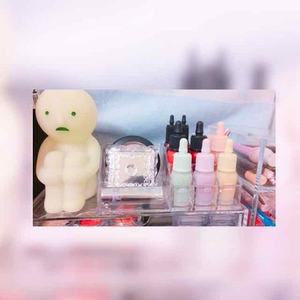 3段式クリアーケース/DAISO/その他化粧小物を使ったクチコミ(1枚目)