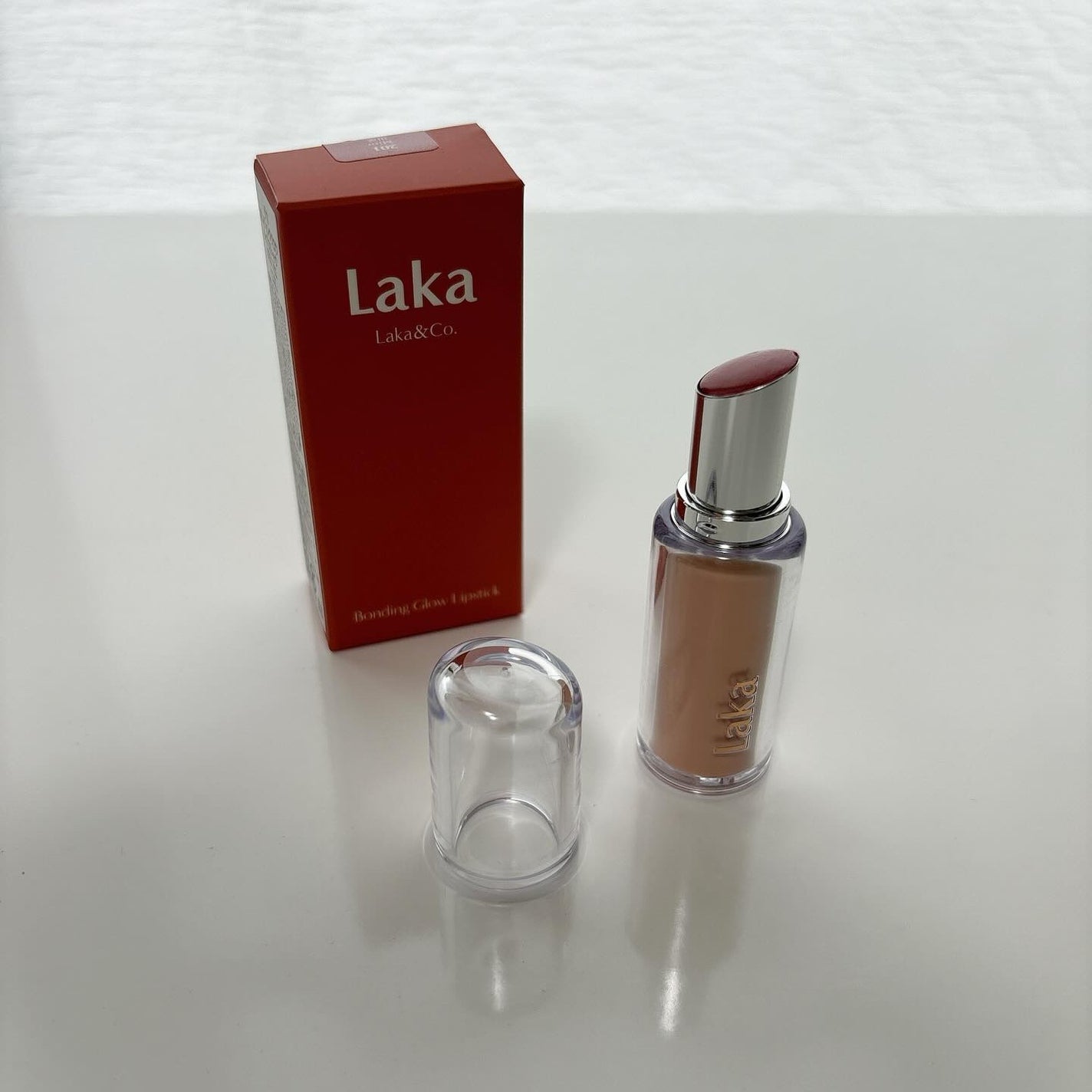 ボンディンググロウリップスティック/Laka/口紅を使ったクチコミ(1枚目)