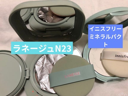 ネオクッション マット/LANEIGE/クッションファンデーションを使ったクチコミ(2枚目)