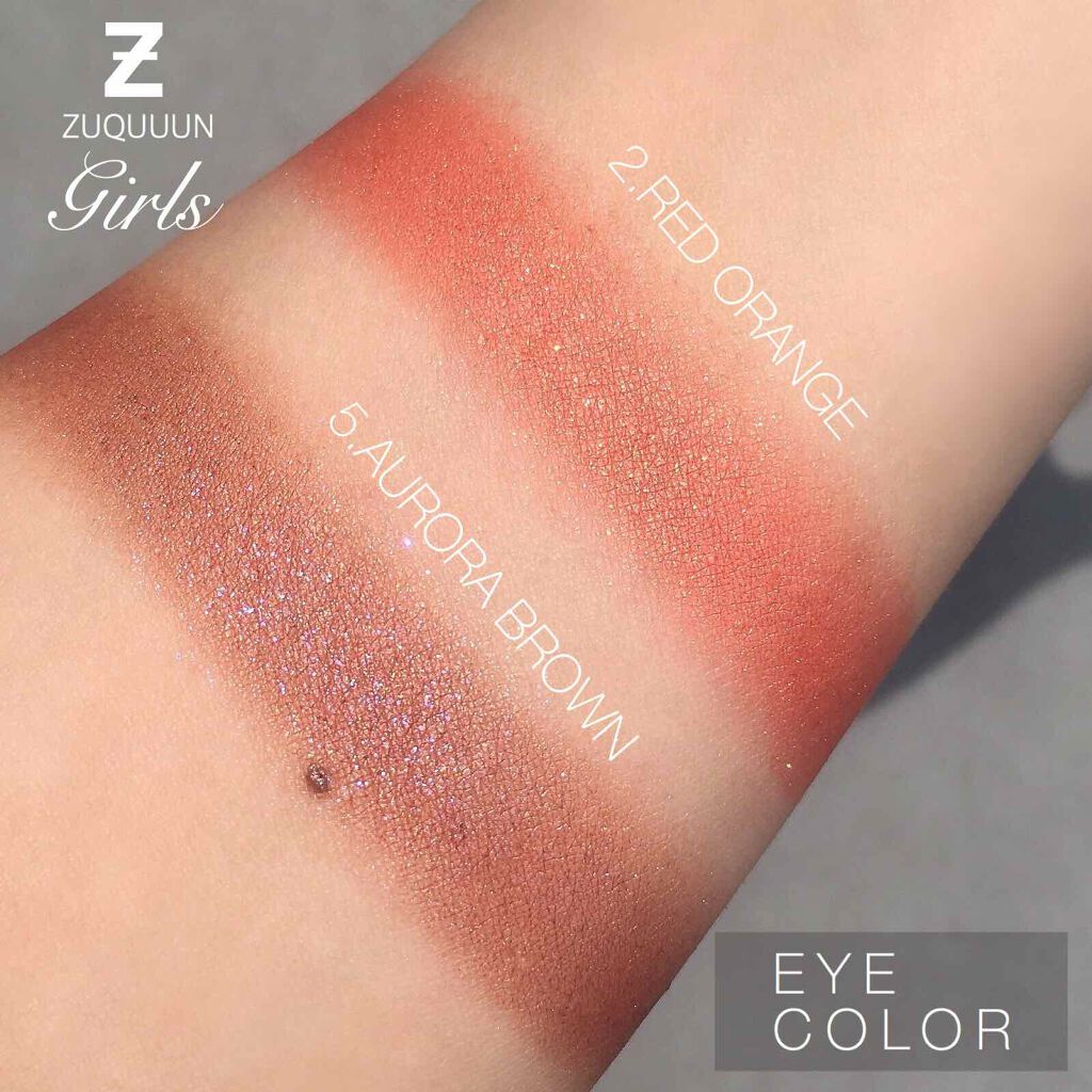 ムースアイシャドウ/ZUQUUUN GIRLS/ジェル・クリームアイシャドウを使ったクチコミ(1枚目)