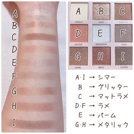 マイシャドウパレット/play on make/アイシャドウパレットを使ったクチコミ(2枚目)