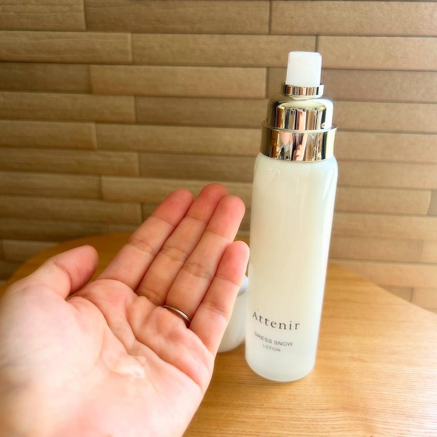 ドレススノー ローション【医薬部外品】 /アテニア/化粧水を使ったクチコミ(2枚目)