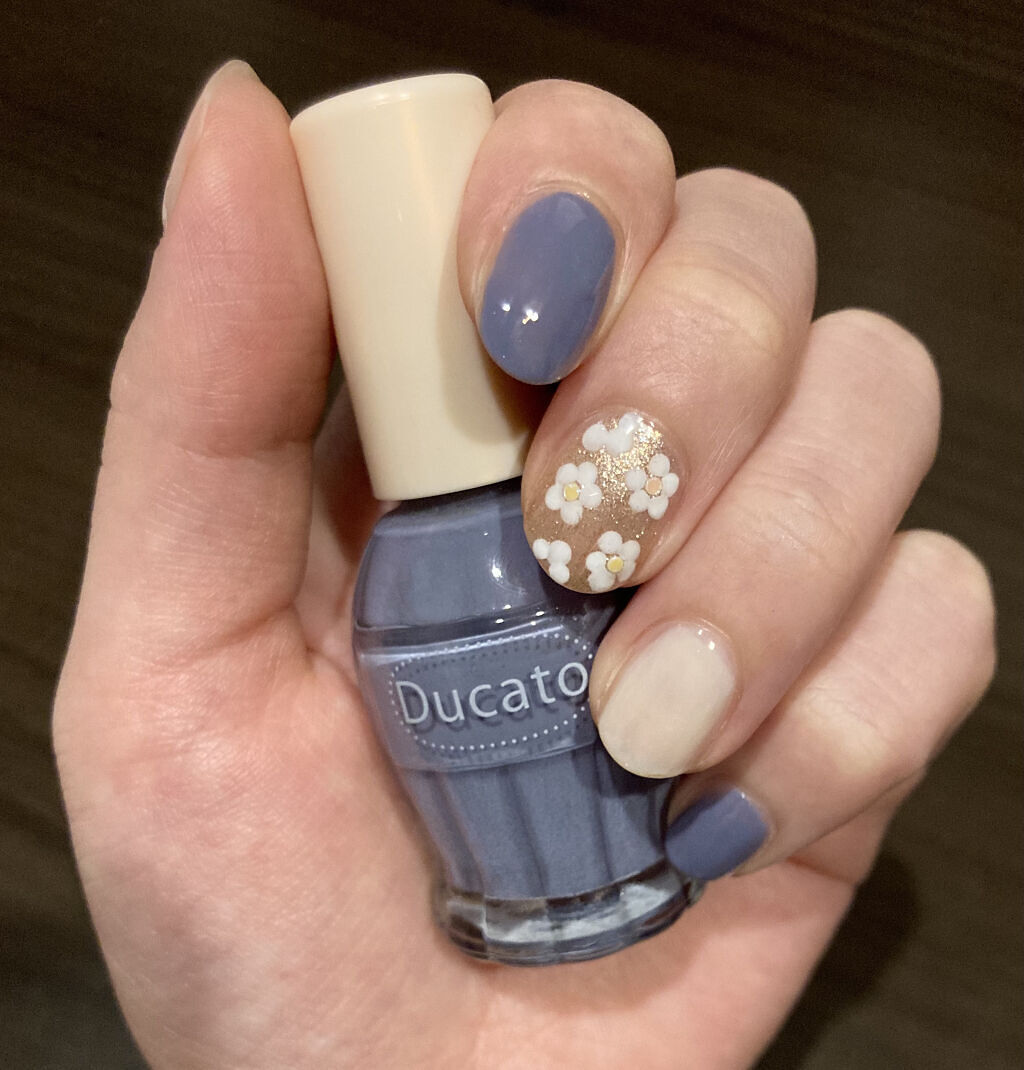 ジェルボリュームトップコート/キャンメイク/ネイルトップコートを使ったクチコミ（1枚目）