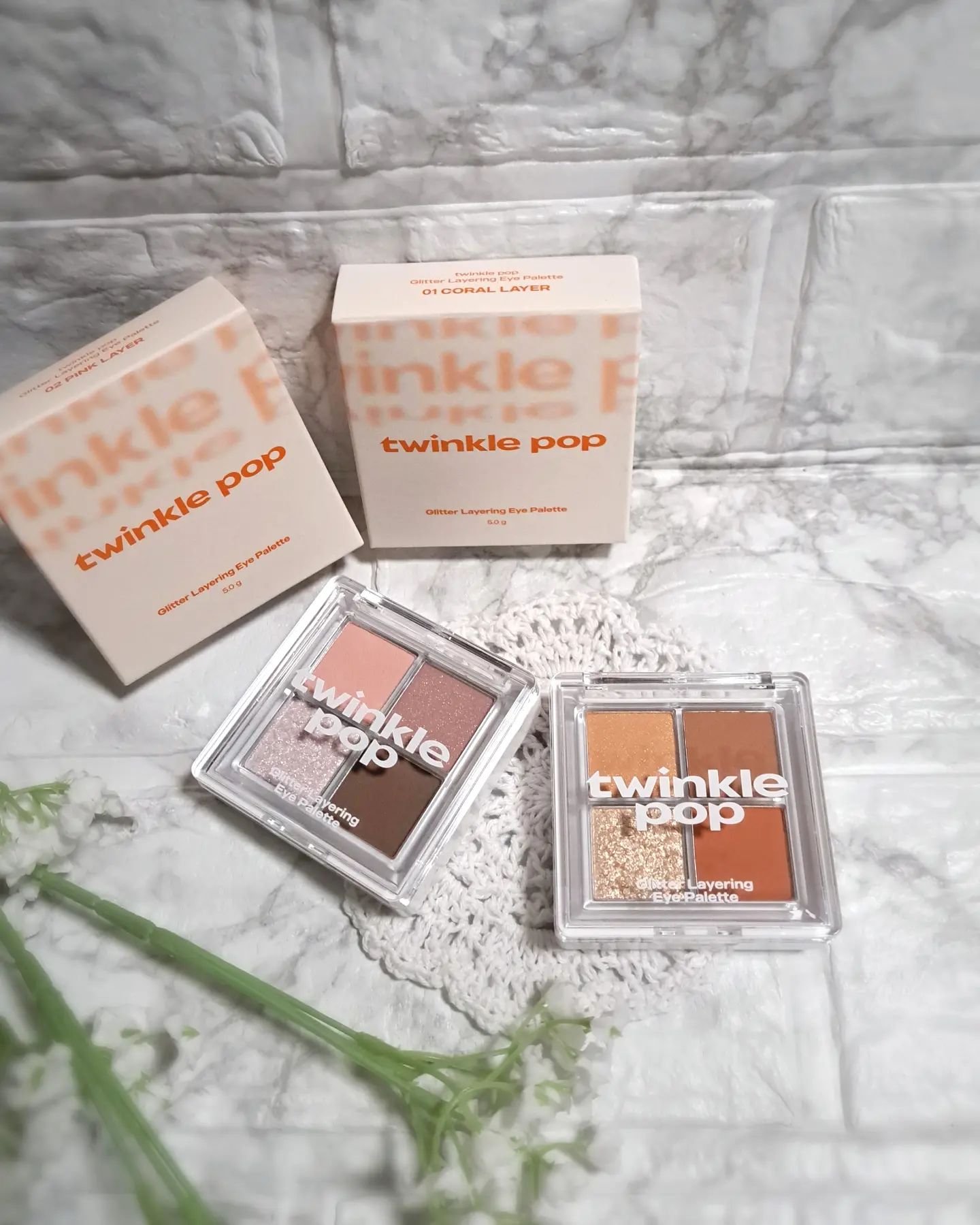 グリッターレイヤリングアイシャドウパレット/TWINKLE POP/アイシャドウパレットを使ったクチコミ（2枚目）