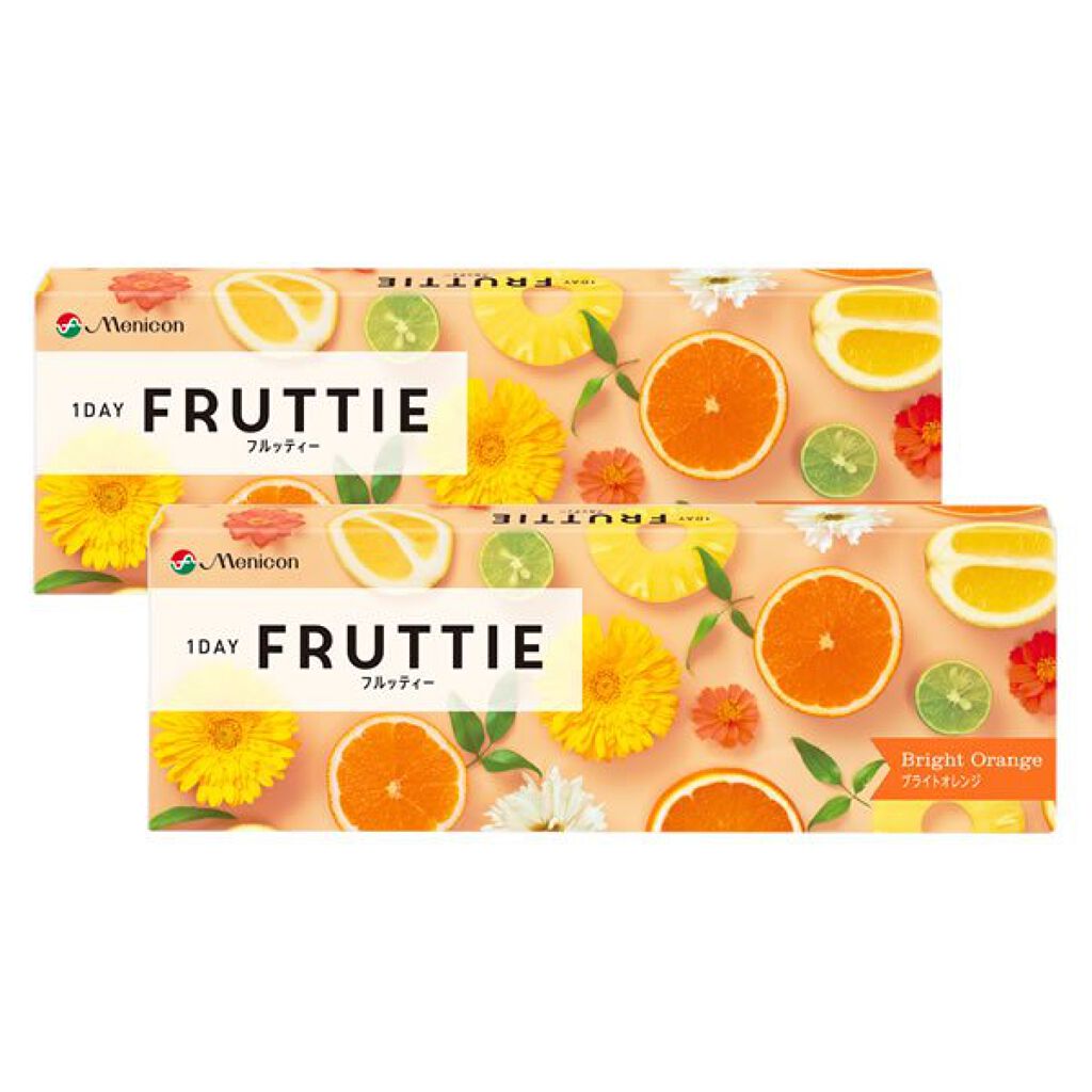 FRUTTIE 1day/メニコン/ワンデー（１DAY）カラコンを使ったクチコミ（3枚目）
