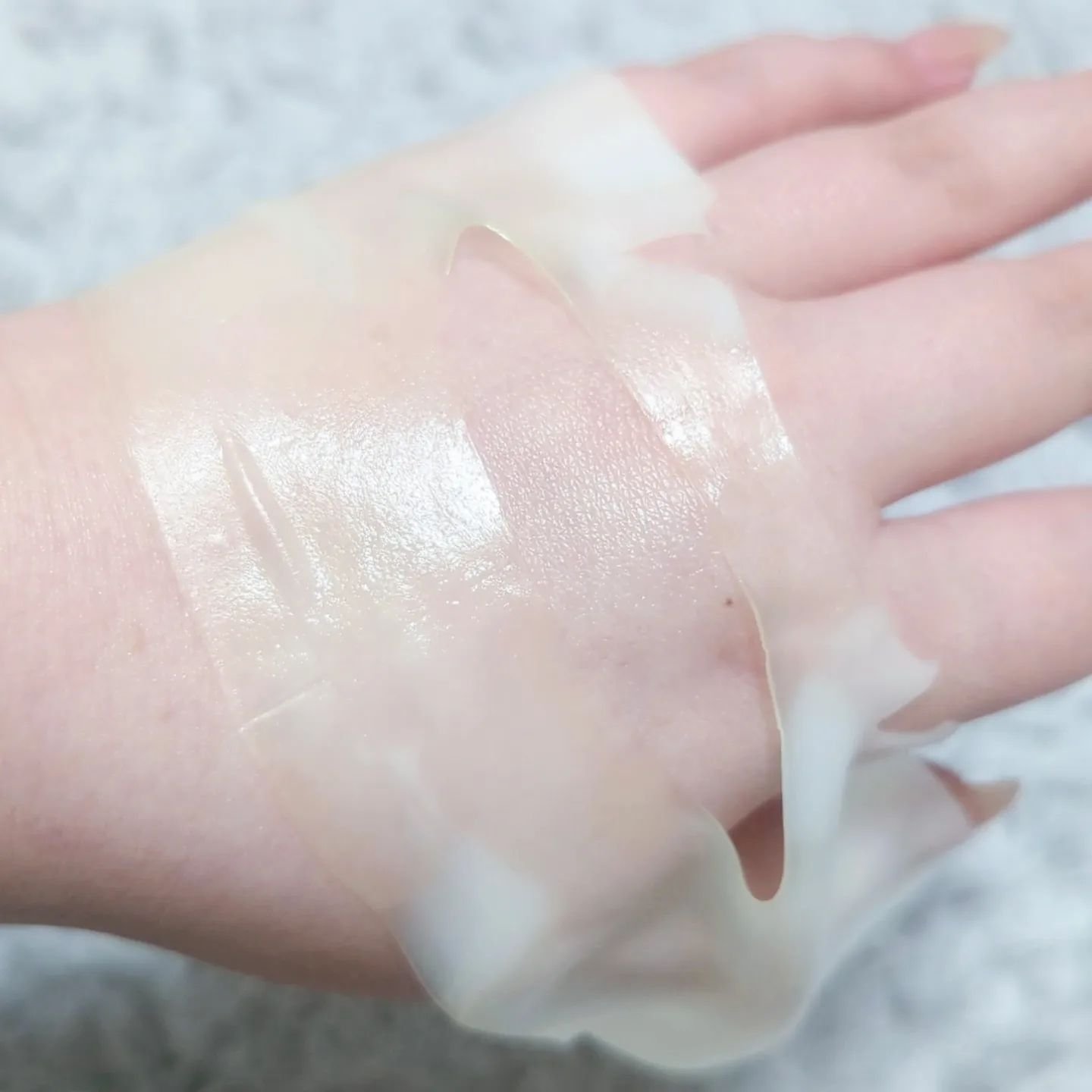 ラビューム アフターグロウ ゆずゲルマスク/Luvum/シートマスク・パックを使ったクチコミ（3枚目）