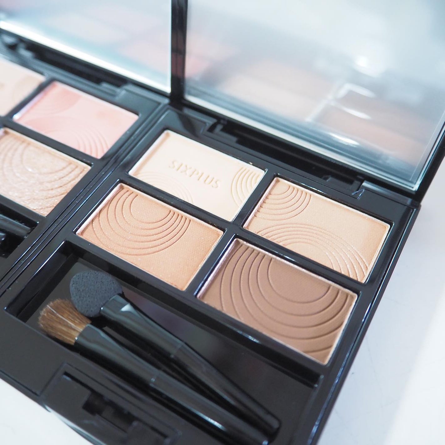 SIXPLUS コーヒー色アイメイクブラシ7本セット/SIXPLUS/メイクブラシを使ったクチコミ(6枚目)