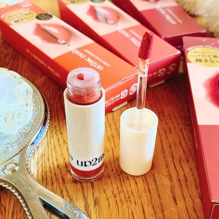 アップトゥーミー ハグマイリップ カラーロックプランパー/up2me/リッププランパーを使ったクチコミ(4枚目)