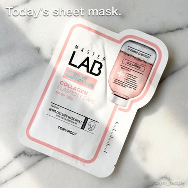 Master LAB Mask Sheet/TONYMOLY/シートマスク・パックを使ったクチコミ（1枚目）