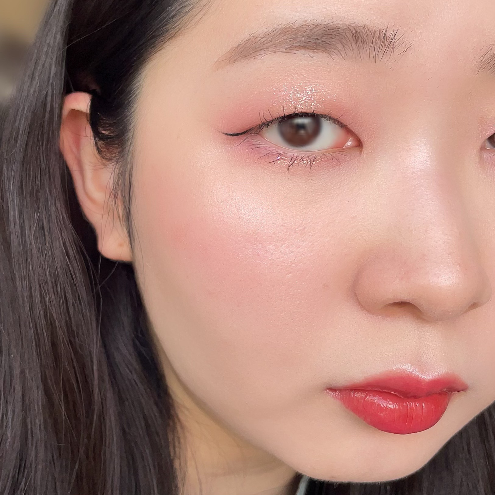 ブリンリキッドグリッターライナー/BLING GLOW/グリッターを使ったクチコミ（2枚目）