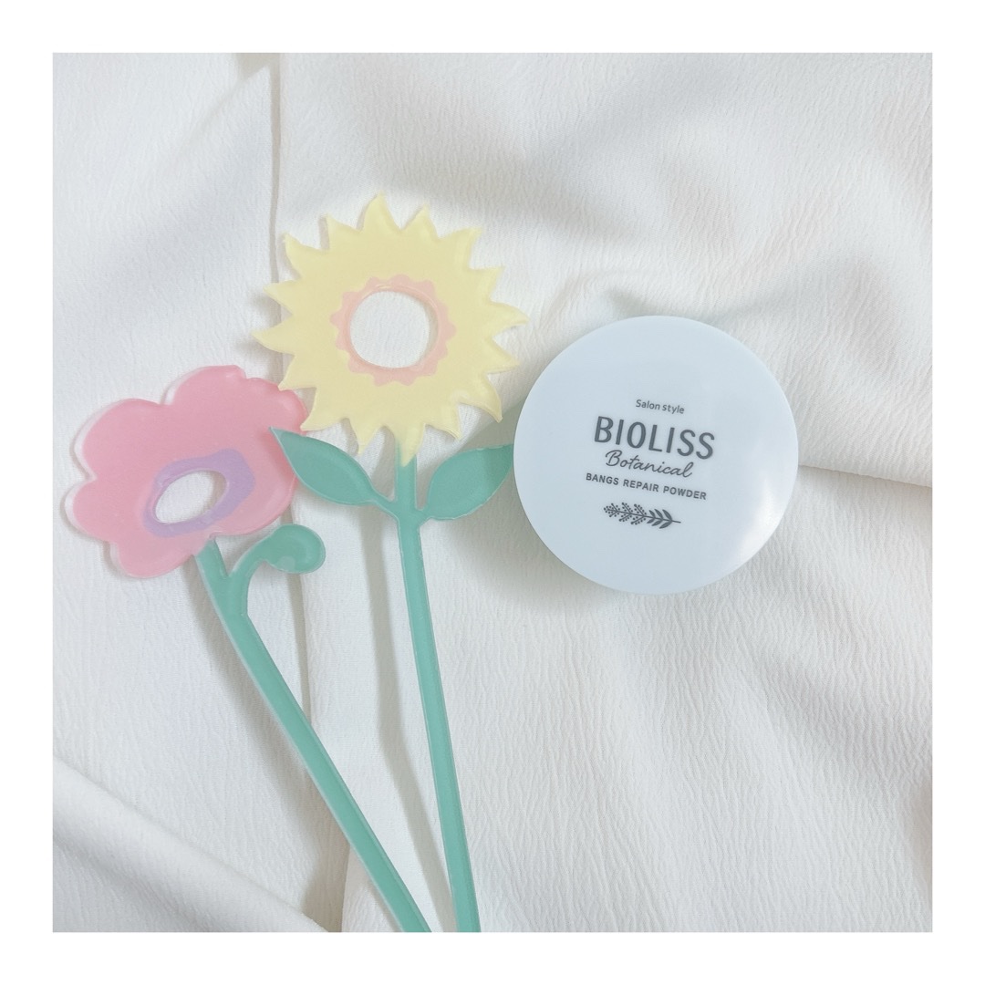 ボタニカル 前髪お直し パウダー/SSビオリス/その他スタイリングを使ったクチコミ（2枚目）