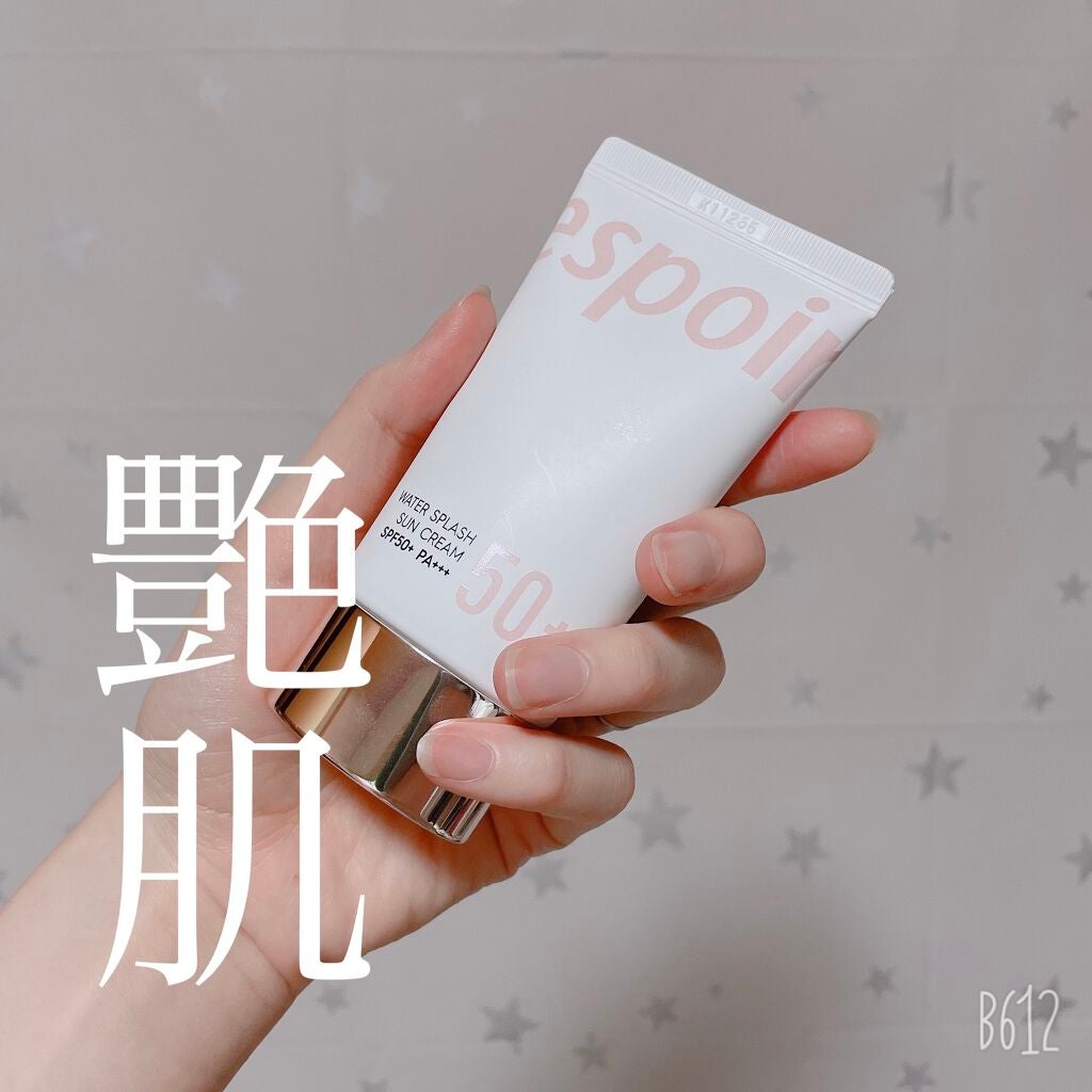 ウォータースプラッシュサンクリーム/espoir/日焼け止め・UVケアを使ったクチコミ(1枚目)