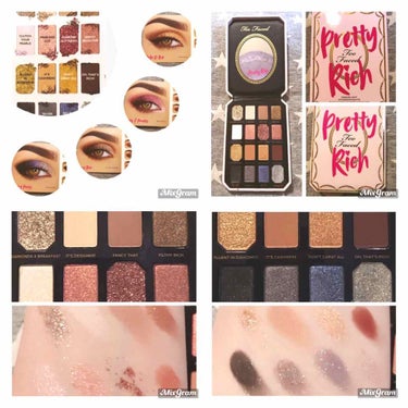 プリティーリッチ ダイアモンドライトアイシャドウパレット/Too Faced/アイシャドウパレットを使ったクチコミ（2枚目）