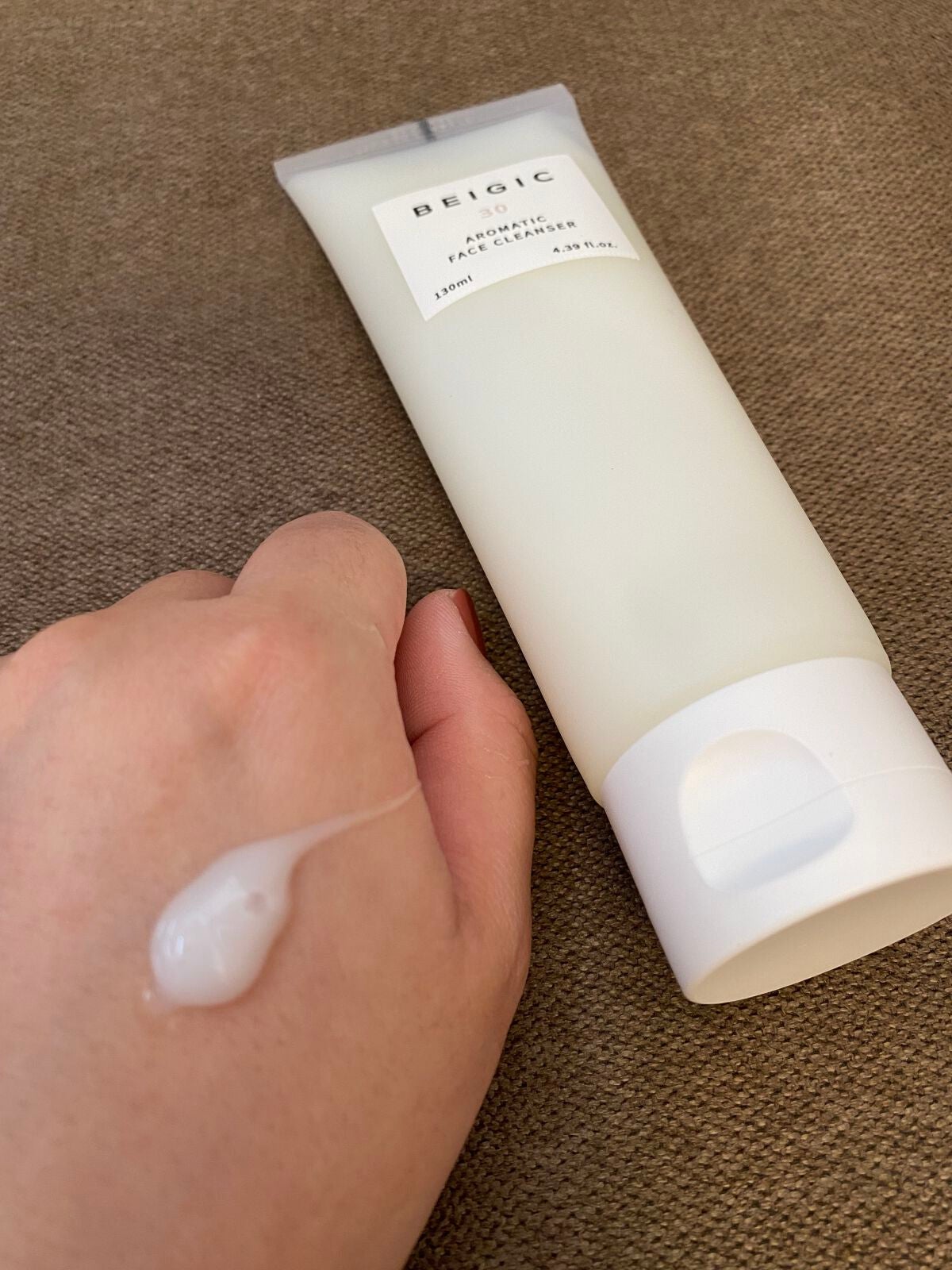 アロマティックフェイスクレンザー/BEIGIC/洗顔フォームを使ったクチコミ(3枚目)