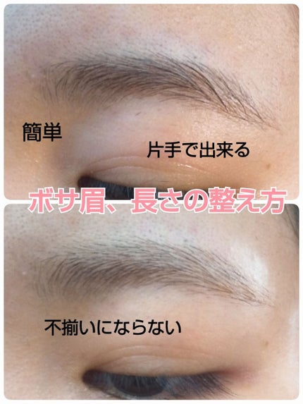 クシ付きマユハサミ(2WAY)/貝印/その他化粧小物を使ったクチコミ(1枚目)