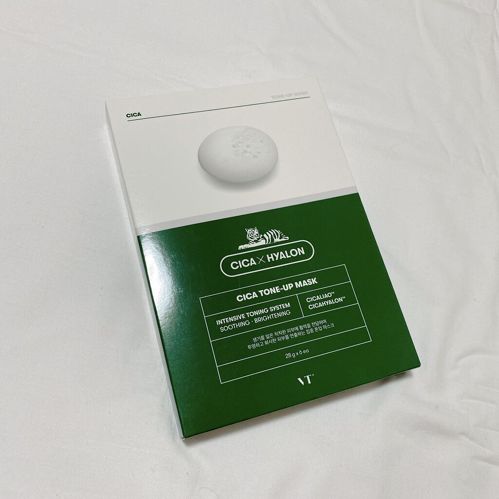CICA トーンアップマスク/VT/シートマスク・パックを使ったクチコミ（2枚目）