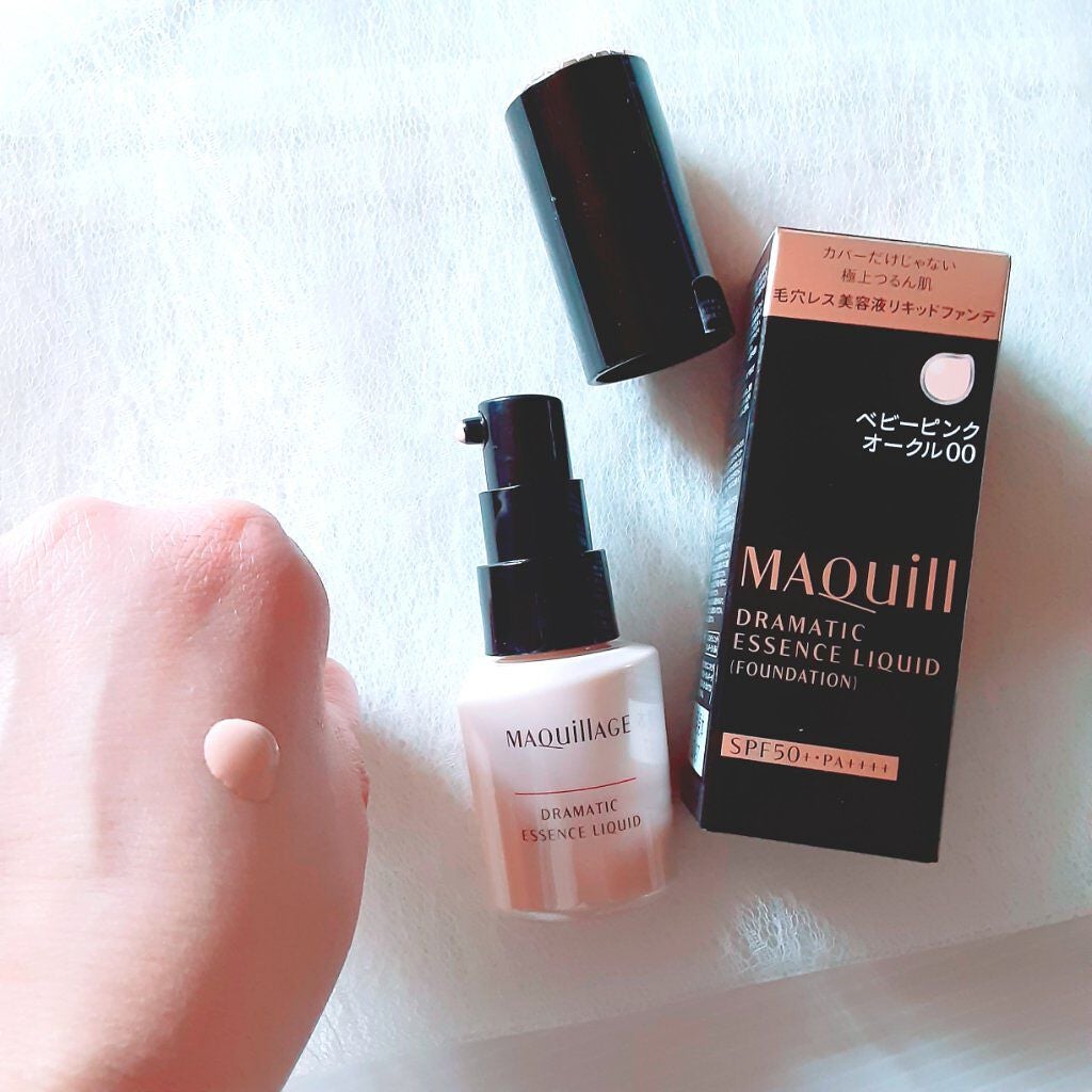 ドラマティックエッセンスリキッド/マキアージュ/リキッドファンデーションを使ったクチコミ(1枚目)