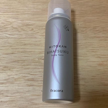 HITOKAN BIHATSUIKU スカルプトニック/fracora/頭皮ローションを使ったクチコミ(1枚目)