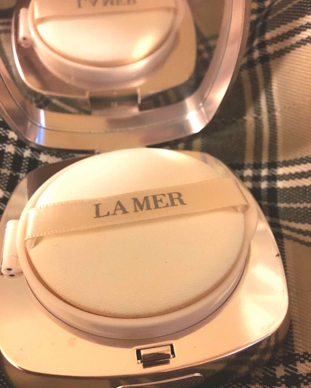 ザ・ルミナス クッション ファンデーション/LA MER/クッションファンデーションを使ったクチコミ(2枚目)