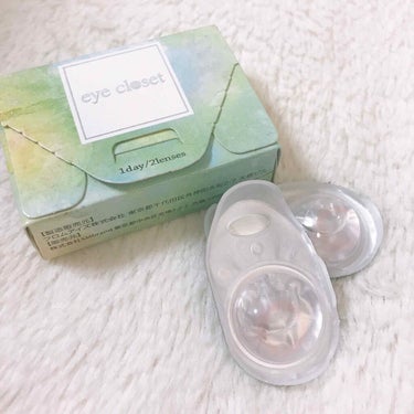 eye closet １day SweetSeries "Half"（アイクローゼットワンデー スウィートシリーズ ハーフ） Clearness Coral/EYE CLOSET/ワンデー（１DAY）カラコンを使ったクチコミ（2枚目）