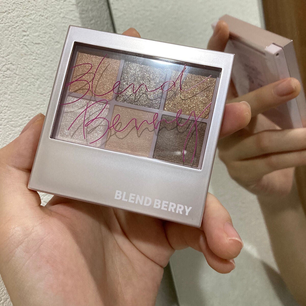 オーラクリエイション/BLEND BERRY/アイシャドウパレットを使ったクチコミ(1枚目)