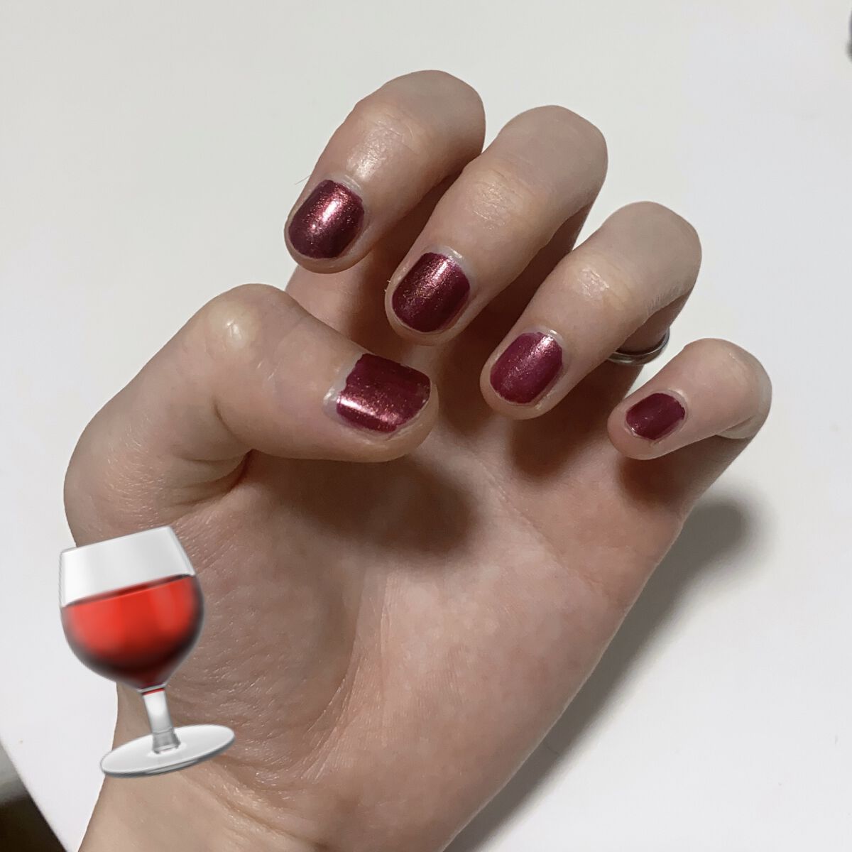 ミニネイル RD04 ミステリアスウィッチ/パラドゥ/マニキュアを使ったクチコミ（1枚目）