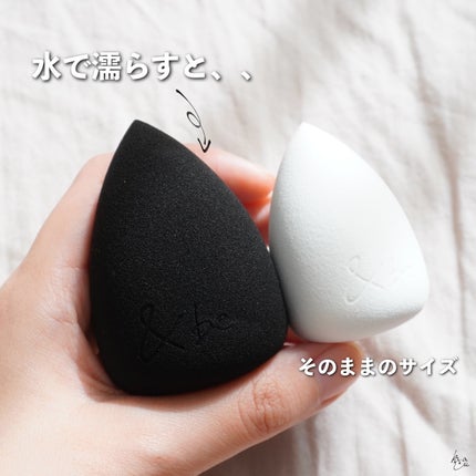 ホリデースポンジセット/&be/その他キットセットを使ったクチコミ(4枚目)