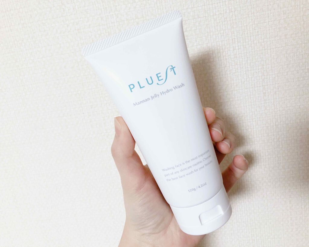 マンナンジェリーハイドロウォッシュ/PLUEST/洗顔料を使ったクチコミ(1枚目)