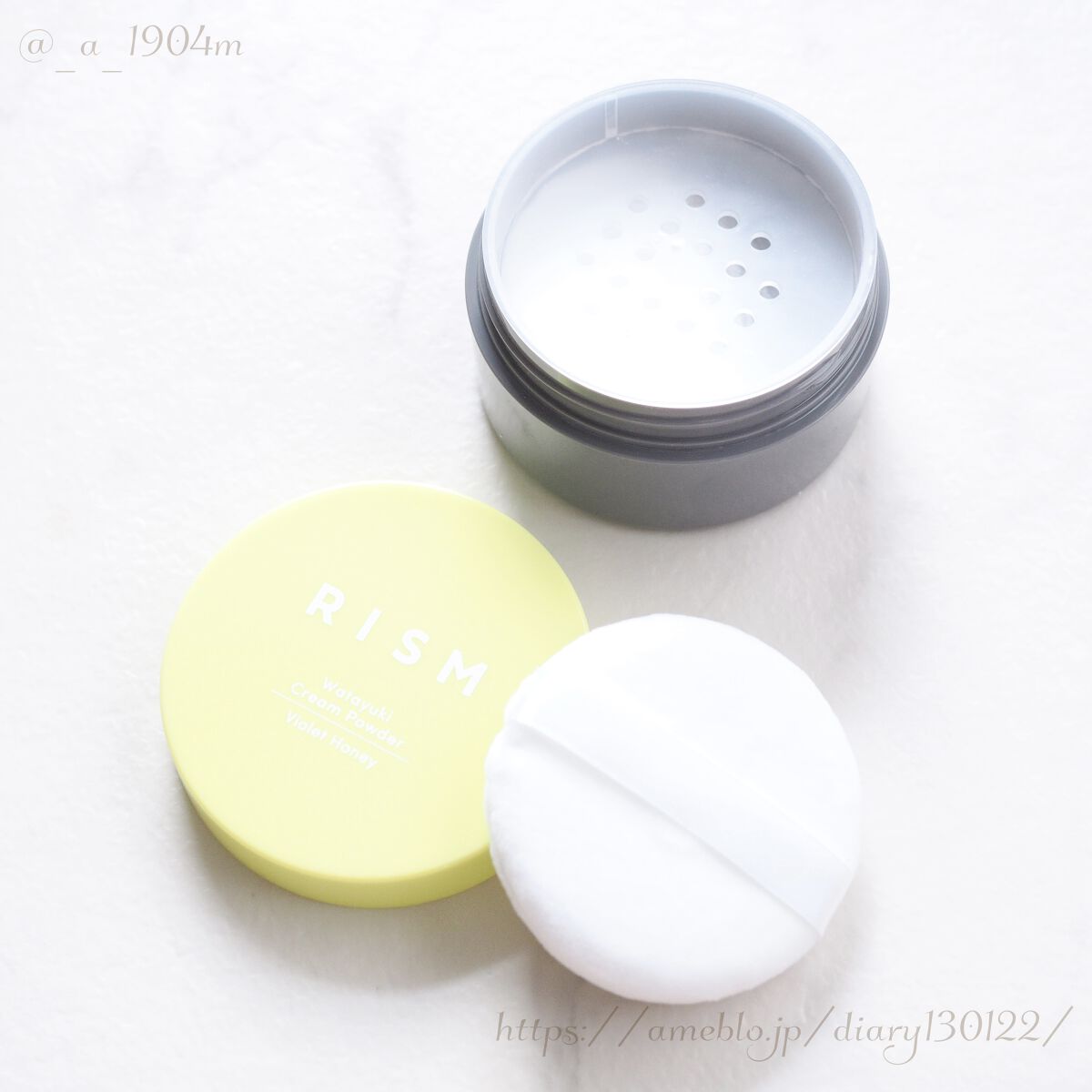 ワタユキ クリームパウダー/RISM/フェイスクリームを使ったクチコミ（2枚目）