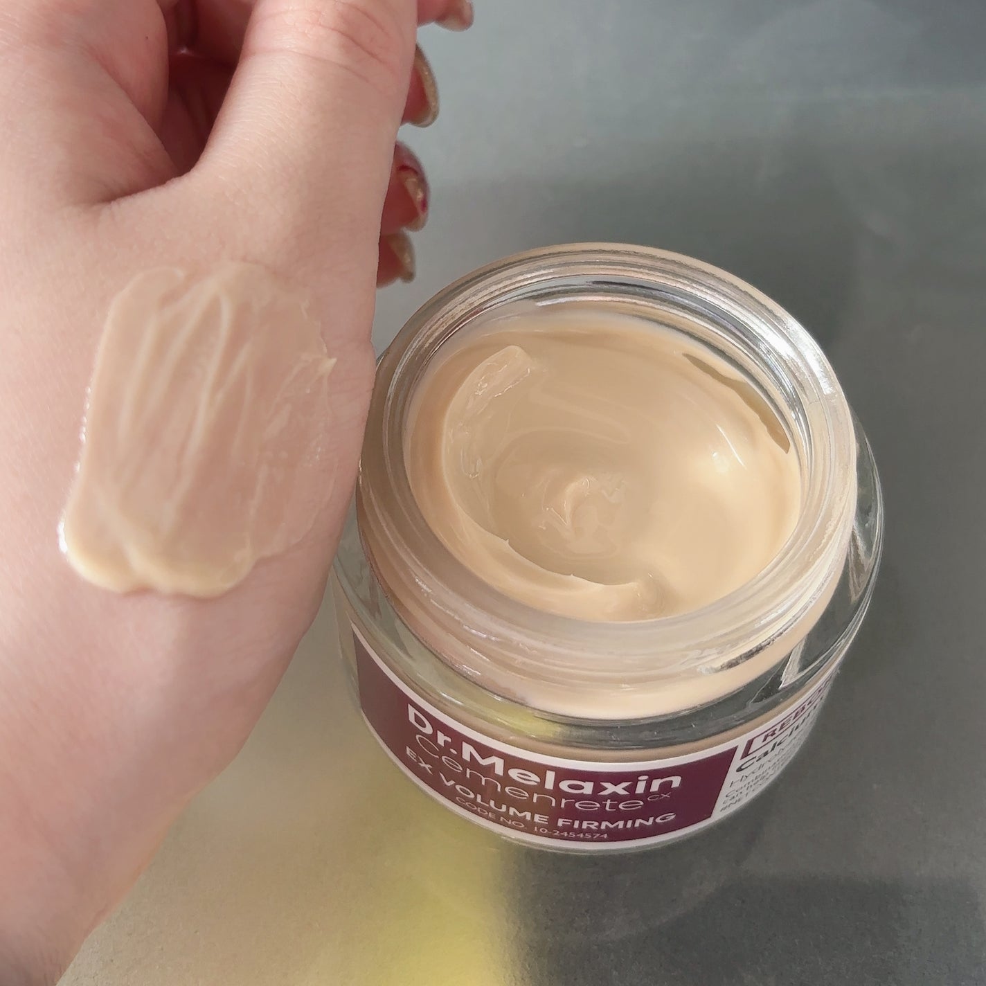 Cemenrete Calcium Intense Cream/Dr.Melaxin/フェイスクリームを使ったクチコミ(5枚目)