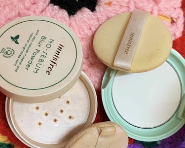 ノーセバム ミネラルパウダー LTD20/innisfree/ルースパウダーを使ったクチコミ（1枚目）