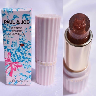 PAUL & JOE BEAUTE リップスティック Lのクチコミ「ポール&ジョー
リップスティックL
006


猫さんの顔が可愛いリップ💄✨
006はナチュラ.....」（1枚目）