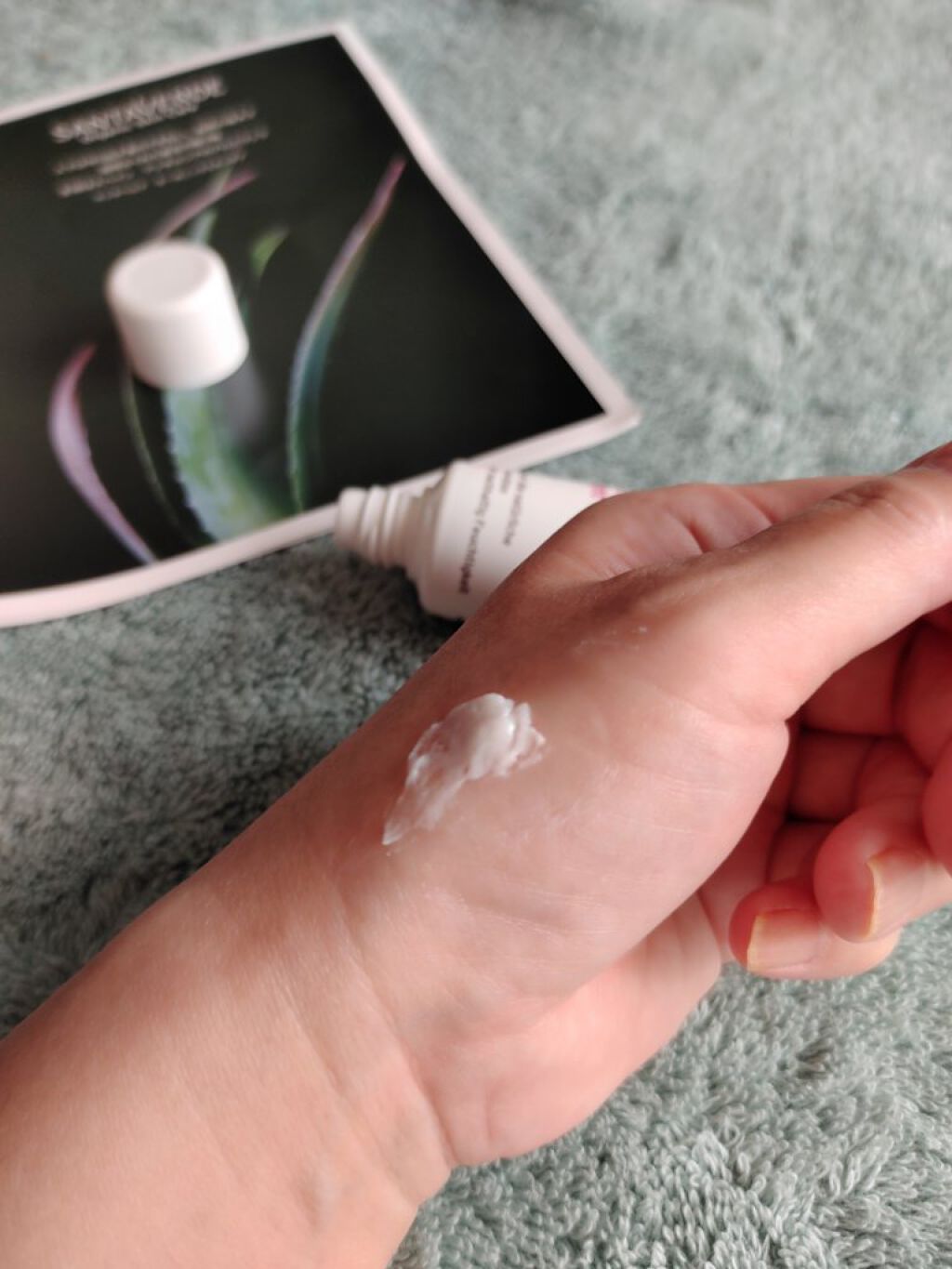 クリーム・ライト/サンタベルデ/フェイスクリームを使ったクチコミ（2枚目）