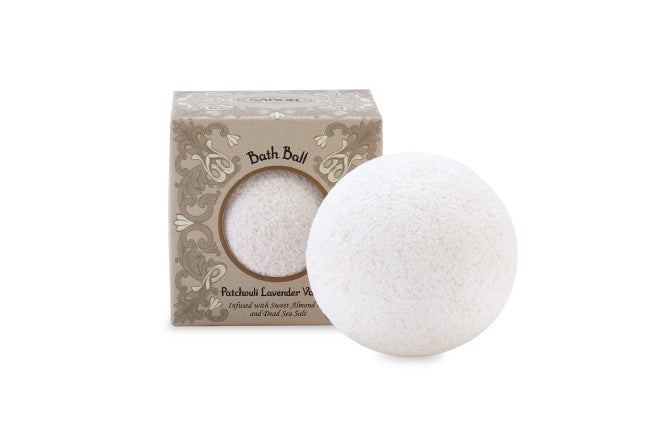 SABON バスボール パチュリ・ラベンダー・バニラ