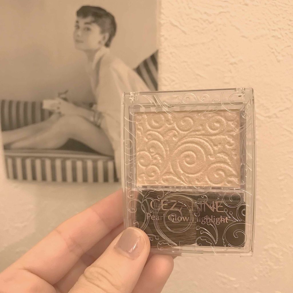 パールグロウハイライト/CEZANNE/パウダーハイライトを使ったクチコミ（1枚目）